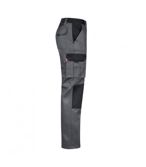VL NJORD Pantalon de sarga multibolsillos bicolor 240 g m en algodon 35 y poliester 65