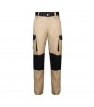 VL NJORD Pantalon de sarga multibolsillos bicolor 240 g m en algodon 35 y poliester 65