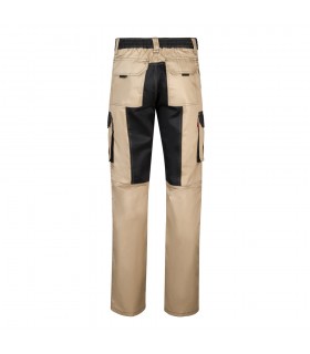 VL NJORD Pantalon de sarga multibolsillos bicolor 240 g m en algodon 35 y poliester 65