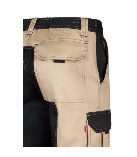 VL NJORD Pantalon de sarga multibolsillos bicolor 240 g m en algodon 35 y poliester 65