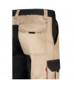 VL NJORD Pantalon de sarga multibolsillos bicolor 240 g m en algodon 35 y poliester 65