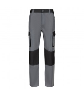 VL NJORD Pantalon de sarga multibolsillos bicolor 240 g m en algodon 35 y poliester 65