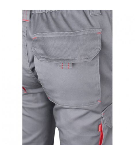 VL FIDES Pantalon elastico bicolor multibolsillos 240g m en algodon 46 EME 38 y poliester 16