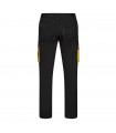 VL FIDES Pantalon elastico bicolor multibolsillos 240g m en algodon 46 EME 38 y poliester 16