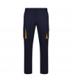VL FIDES Pantalon elastico bicolor multibolsillos 240g m en algodon 46 EME 38 y poliester 16