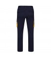 VL FIDES Pantalon elastico bicolor multibolsillos 240g m en algodon 46 EME 38 y poliester 16
