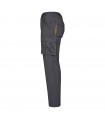 VL FIDES Pantalon elastico bicolor multibolsillos 240g m en algodon 46 EME 38 y poliester 16