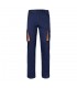 VL FIDES Pantalon elastico bicolor multibolsillos 240g m en algodon 46 EME 38 y poliester 16
