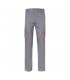 VL FIDES Pantalon elastico bicolor multibolsillos 240g m en algodon 46 EME 38 y poliester 16