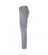 VL FIDES Pantalon elastico bicolor multibolsillos 240g m en algodon 46 EME 38 y poliester 16