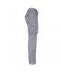 VL FIDES Pantalon elastico bicolor multibolsillos 240g m en algodon 46 EME 38 y poliester 16