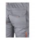 VL FIDES Pantalon elastico bicolor multibolsillos 240g m en algodon 46 EME 38 y poliester 16
