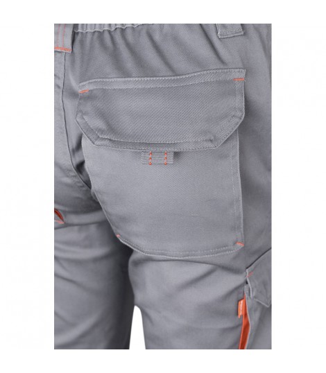 VL FIDES Pantalon elastico bicolor multibolsillos 240g m en algodon 46 EME 38 y poliester 16