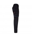 VL FIDES Pantalon elastico bicolor multibolsillos 240g m en algodon 46 EME 38 y poliester 16