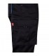 VL FIDES Pantalon elastico bicolor multibolsillos 240g m en algodon 46 EME 38 y poliester 16