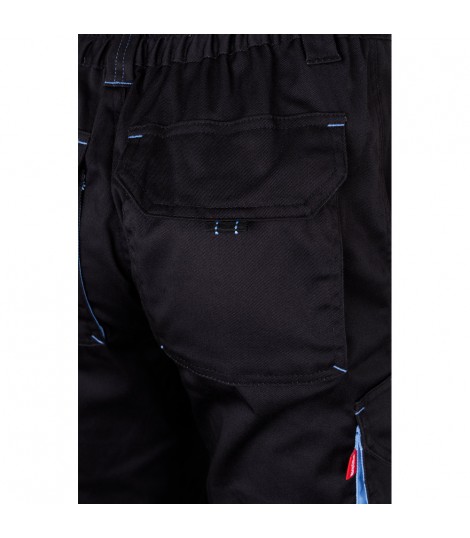 VL FIDES Pantalon elastico bicolor multibolsillos 240g m en algodon 46 EME 38 y poliester 16