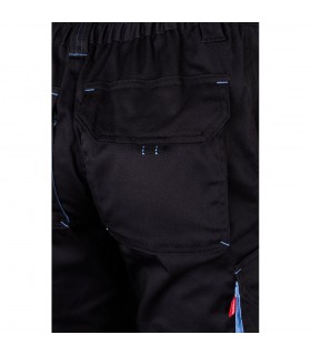 VL FIDES Pantalon elastico bicolor multibolsillos 240g m en algodon 46 EME 38 y poliester 16