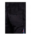 VL FIDES Pantalon elastico bicolor multibolsillos 240g m en algodon 46 EME 38 y poliester 16