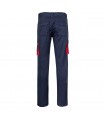 VL FIDES Pantalon elastico bicolor multibolsillos 240g m en algodon 46 EME 38 y poliester 16