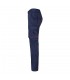 VL FIDES Pantalon elastico bicolor multibolsillos 240g m en algodon 46 EME 38 y poliester 16