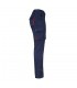 VL FIDES Pantalon elastico bicolor multibolsillos 240g m en algodon 46 EME 38 y poliester 16