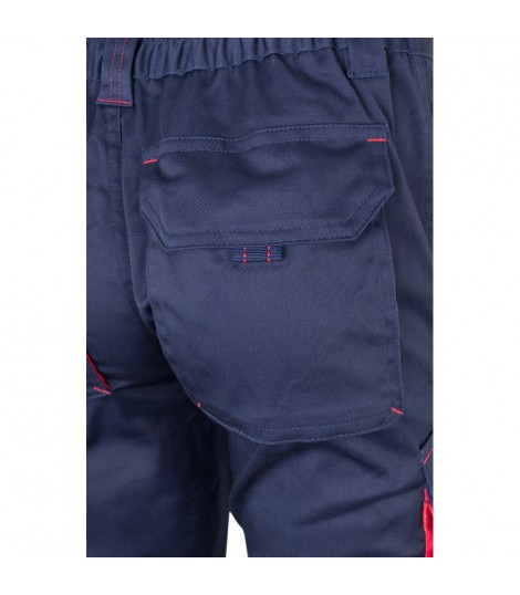 VL FIDES Pantalon elastico bicolor multibolsillos 240g m en algodon 46 EME 38 y poliester 16