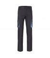 VL FIDES Pantalon elastico bicolor multibolsillos 240g m en algodon 46 EME 38 y poliester 16