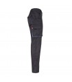 VL FIDES Pantalon elastico bicolor multibolsillos 240g m en algodon 46 EME 38 y poliester 16