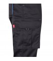 VL FIDES Pantalon elastico bicolor multibolsillos 240g m en algodon 46 EME 38 y poliester 16