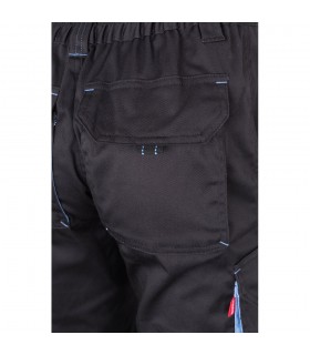 VL FIDES Pantalon elastico bicolor multibolsillos 240g m en algodon 46 EME 38 y poliester 16