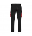 VL FIDES Pantalon elastico bicolor multibolsillos 240g m en algodon 46 EME 38 y poliester 16