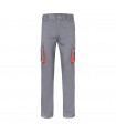 VL FIDES Pantalon elastico bicolor multibolsillos 240g m en algodon 46 EME 38 y poliester 16