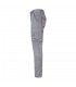 VL FIDES Pantalon elastico bicolor multibolsillos 240g m en algodon 46 EME 38 y poliester 16