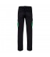 VL FIDES Pantalon elastico bicolor multibolsillos 240g m en algodon 46 EME 38 y poliester 16