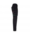 VL FIDES Pantalon elastico bicolor multibolsillos 240g m en algodon 46 EME 38 y poliester 16