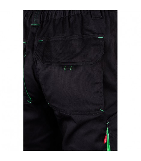 VL FIDES Pantalon elastico bicolor multibolsillos 240g m en algodon 46 EME 38 y poliester 16
