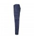 VL FIDES Pantalon elastico bicolor multibolsillos 240g m en algodon 46 EME 38 y poliester 16