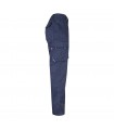 VL FIDES Pantalon elastico bicolor multibolsillos 240g m en algodon 46 EME 38 y poliester 16