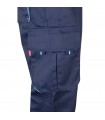 VL FIDES Pantalon elastico bicolor multibolsillos 240g m en algodon 46 EME 38 y poliester 16