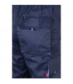 VL FIDES Pantalon elastico bicolor multibolsillos 240g m en algodon 46 EME 38 y poliester 16