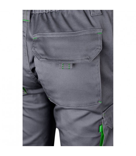 VL FIDES Pantalon elastico bicolor multibolsillos 240g m en algodon 46 EME 38 y poliester 16