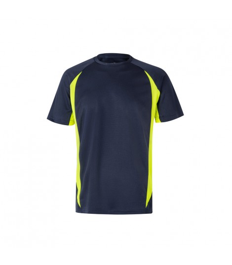 VL SLAYER Camiseta tecnica ojo de pajaro bicolor 160g m en poliester 100