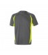 VL SLAYER Camiseta tecnica ojo de pajaro bicolor 160g m en poliester 100