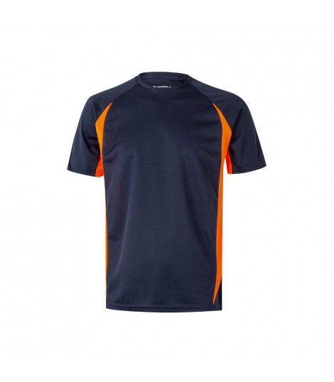 VL SLAYER Camiseta tecnica ojo de pajaro bicolor 160g m en poliester 100