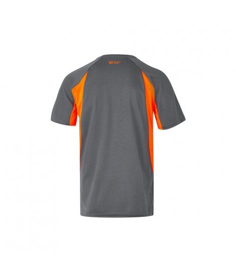 VL SLAYER Camiseta tecnica ojo de pajaro bicolor 160g m en poliester 100