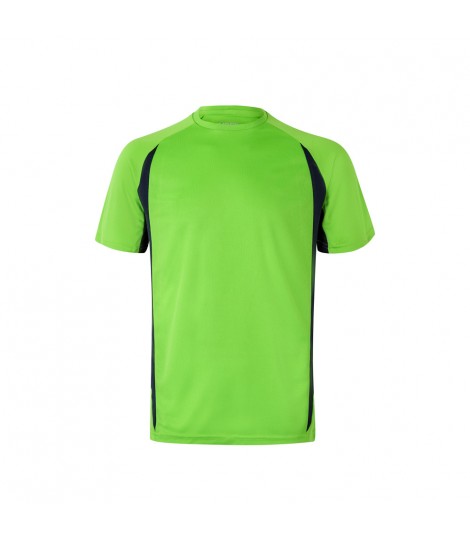 VL SLAYER Camiseta tecnica ojo de pajaro bicolor 160g m en poliester 100