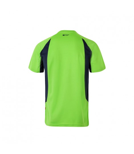VL SLAYER Camiseta tecnica ojo de pajaro bicolor 160g m en poliester 100