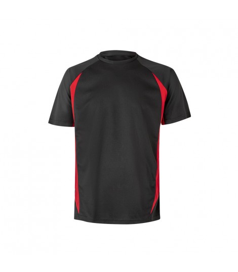 VL SLAYER Camiseta tecnica ojo de pajaro bicolor 160g m en poliester 100