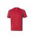 VL SLAYER Camiseta tecnica ojo de pajaro bicolor 160g m en poliester 100