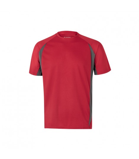 VL SLAYER Camiseta tecnica ojo de pajaro bicolor 160g m en poliester 100